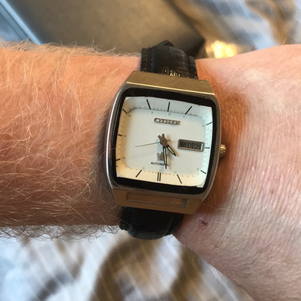 Retro Vintage Citizen mechanical automatic watch